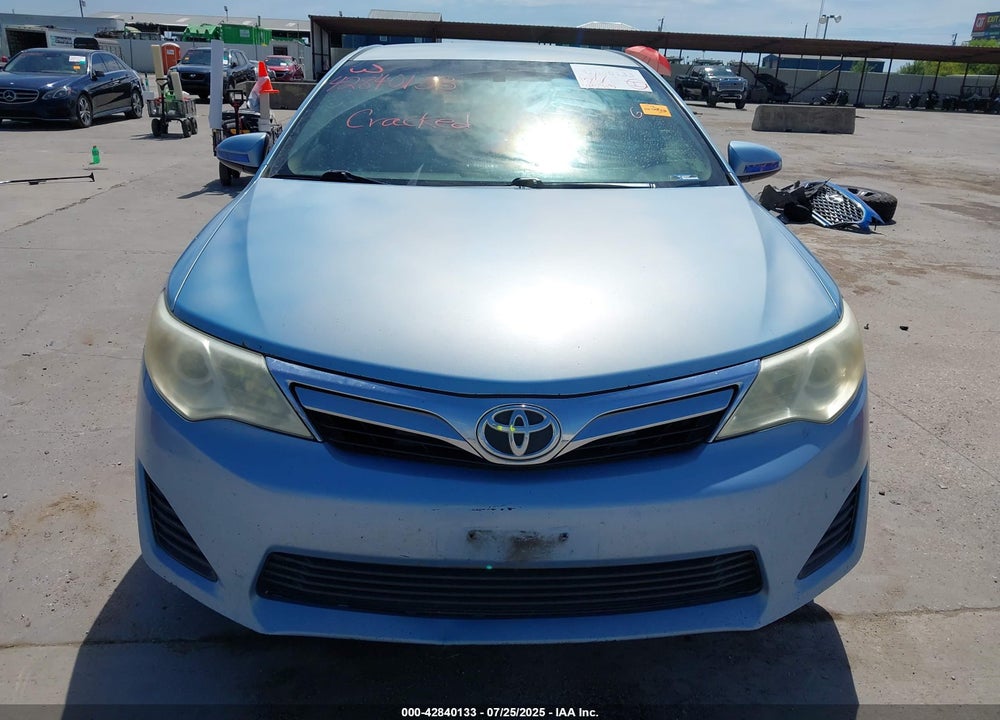 2012 TOYOTA CAMRY VIN: 4T1BF1FK0CU538437