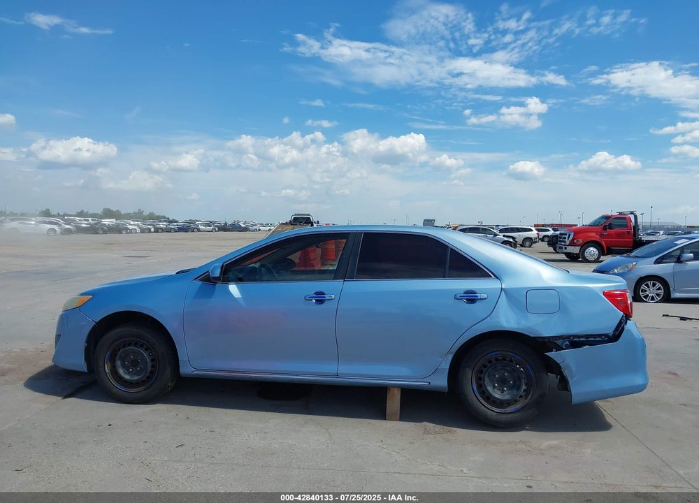 2012 TOYOTA CAMRY VIN: 4T1BF1FK0CU538437