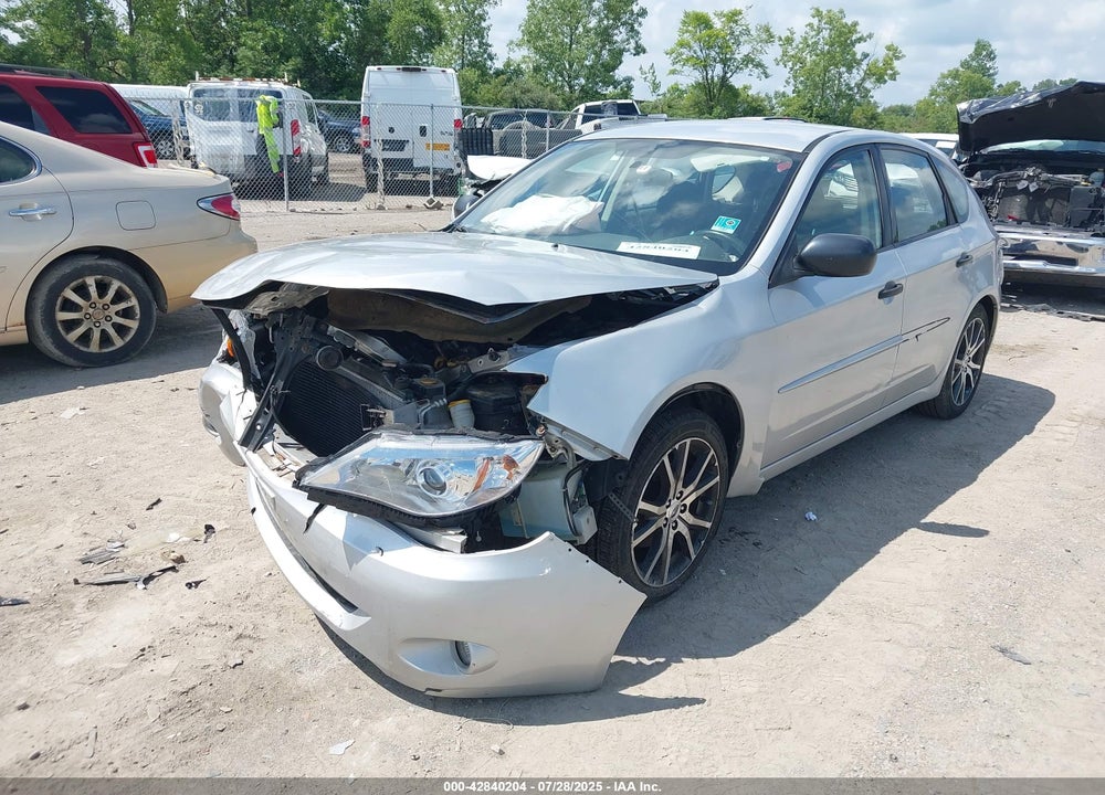 2008 SUBARU IMPREZA 2.5I VIN: JF1GH61618H804579