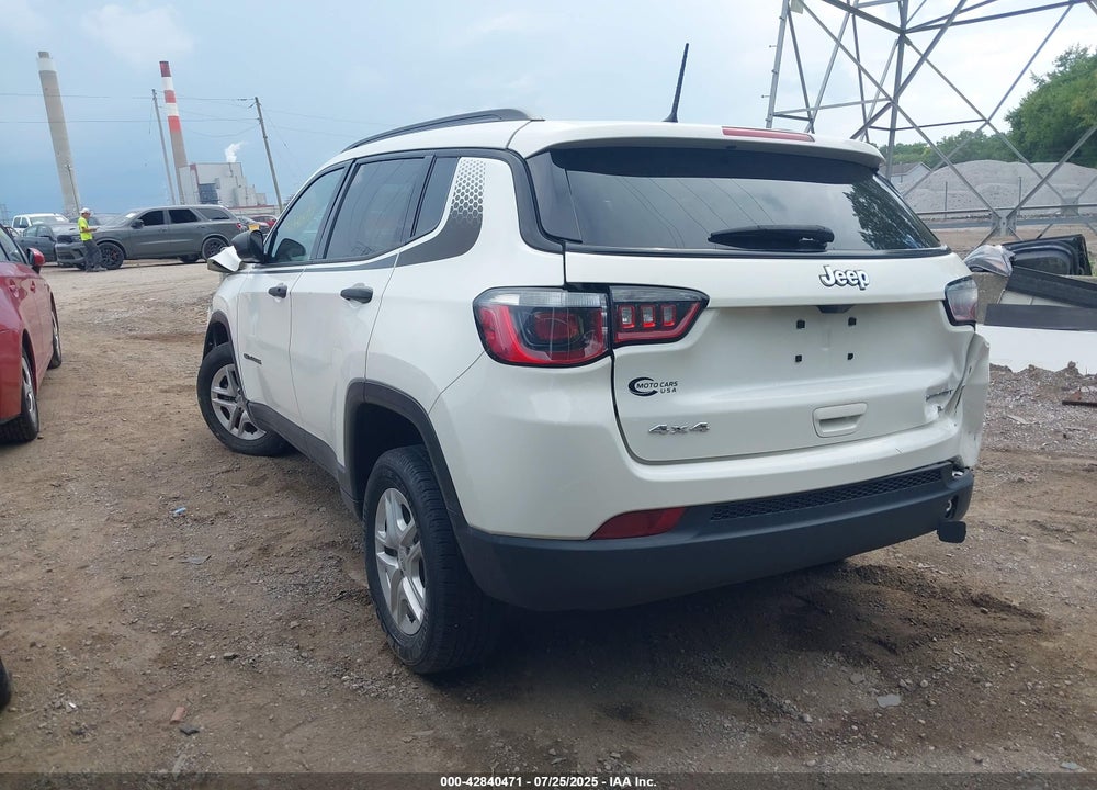 2018 JEEP COMPASS VIN: 3C4NJDAB5JT180039