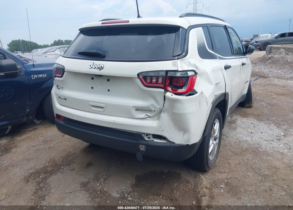 2018 JEEP COMPASS VIN: 3C4NJDAB5JT180039