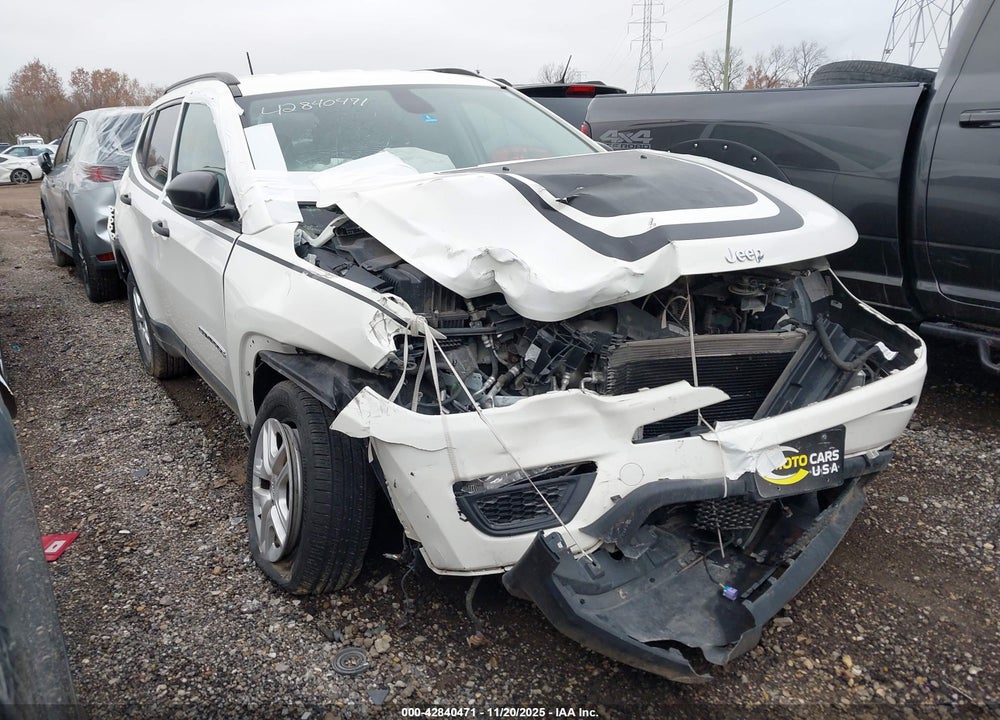 2018 JEEP COMPASS VIN: 3C4NJDAB5JT180039