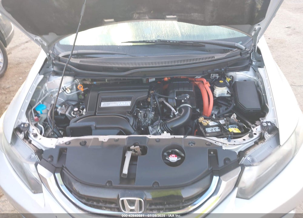 2015 HONDA CIVIC HYBRID VIN: 19XFB4F23FE001955