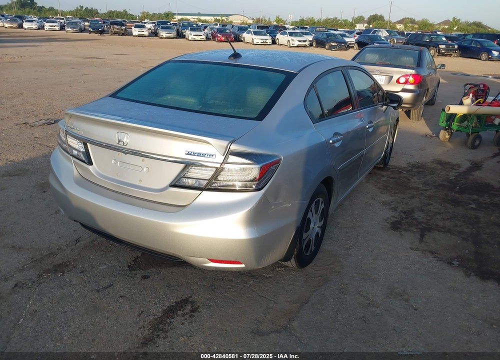 2015 HONDA CIVIC HYBRID VIN: 19XFB4F23FE001955