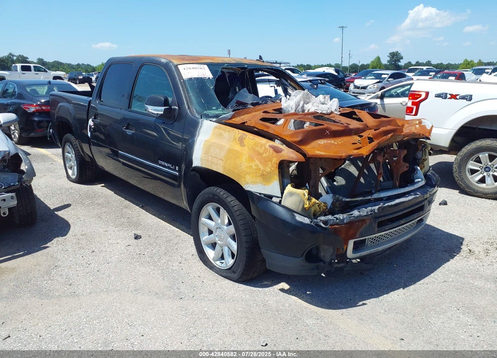 2007 GMC SIERRA DENALI VIN: 2GTEK638X71696532