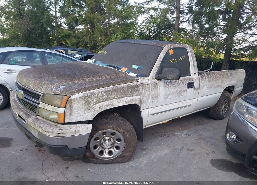 2007 CHEVROLET SILVERADO 1500 VIN: 1GCEK14V17Z117989