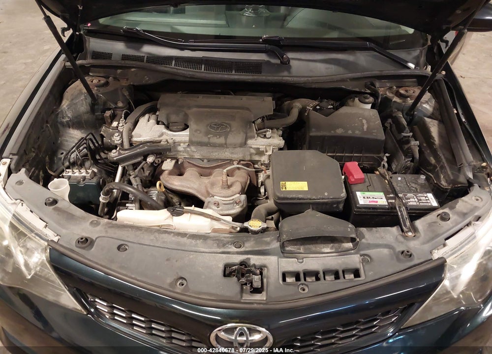 2013 TOYOTA CAMRY SE VIN: 4T1BF1FK5DU250088