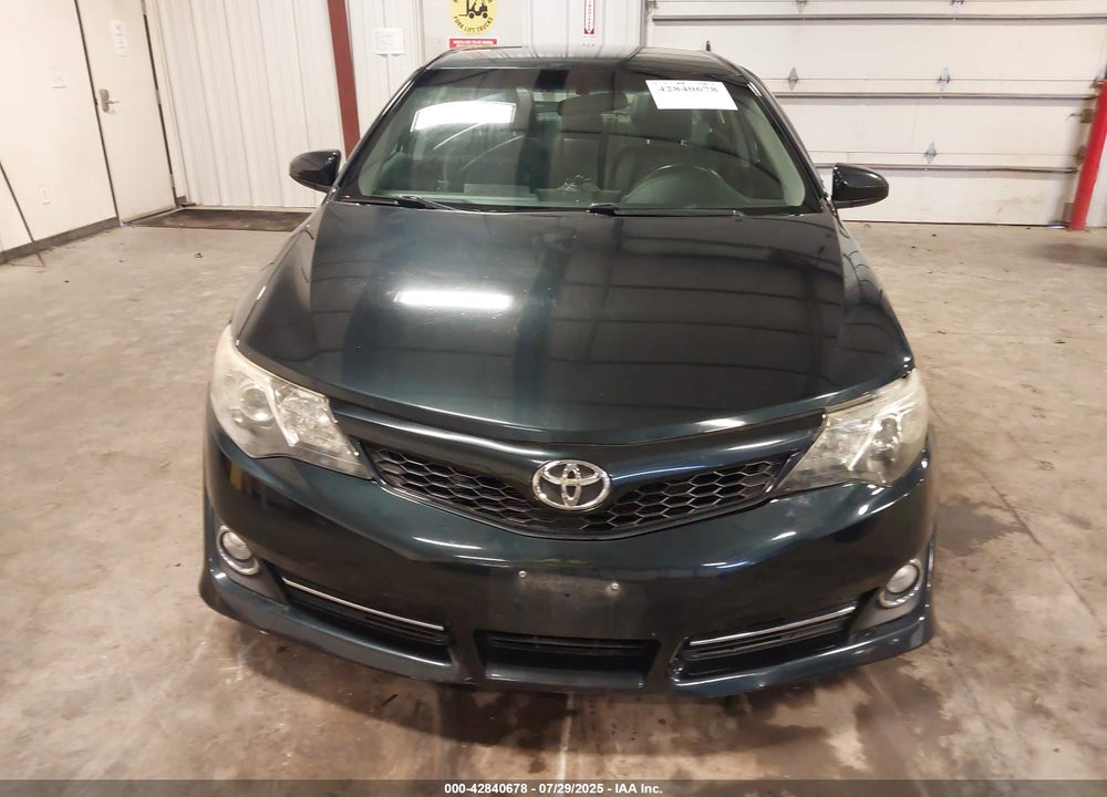 2013 TOYOTA CAMRY SE VIN: 4T1BF1FK5DU250088