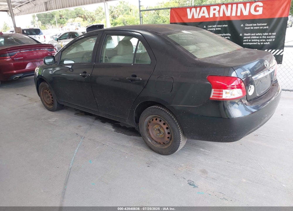 2007 TOYOTA YARIS VIN: JTDBT923371007167