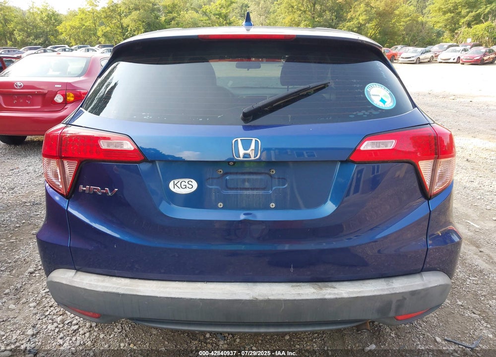 2016 HONDA HR-V VIN: 3CZRU5H33GM745978