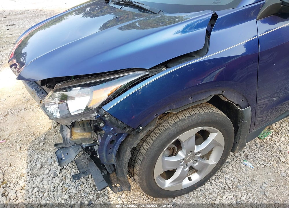 2016 HONDA HR-V VIN: 3CZRU5H33GM745978