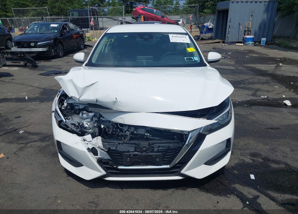 2022 NISSAN SENTRA VIN: 3N1AB8CV6NY208582