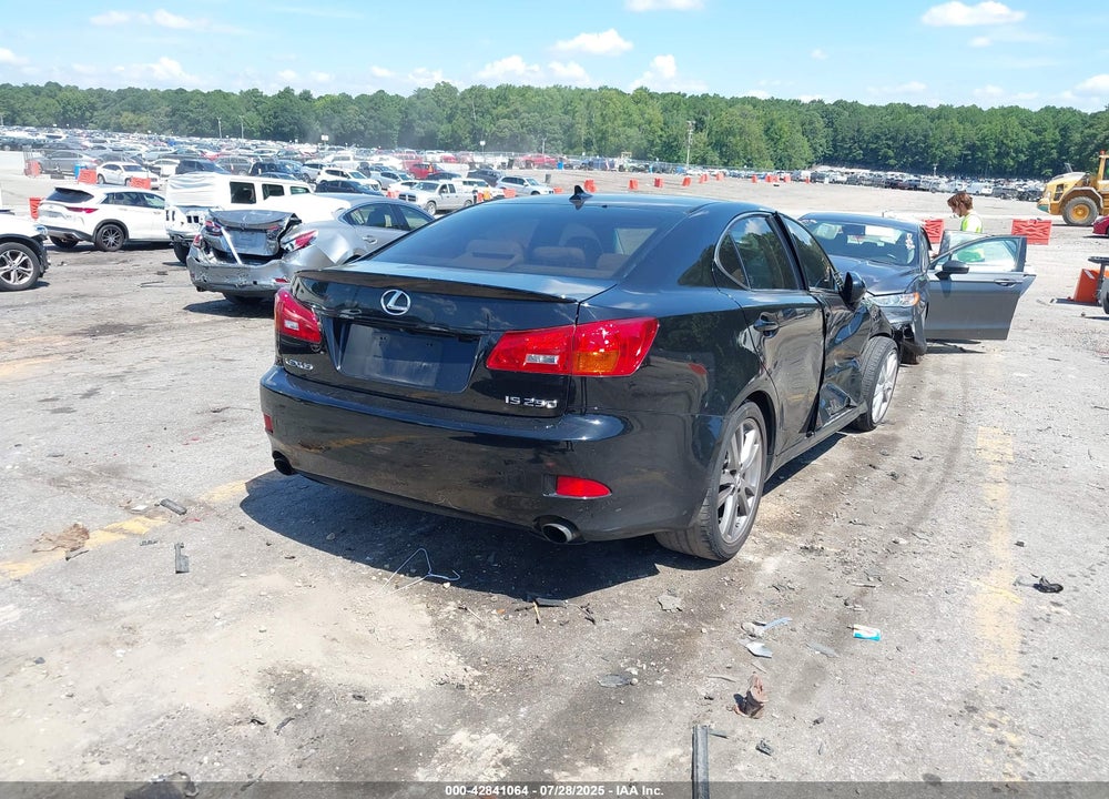 2008 LEXUS IS 250 VIN: JTHBK262682071760