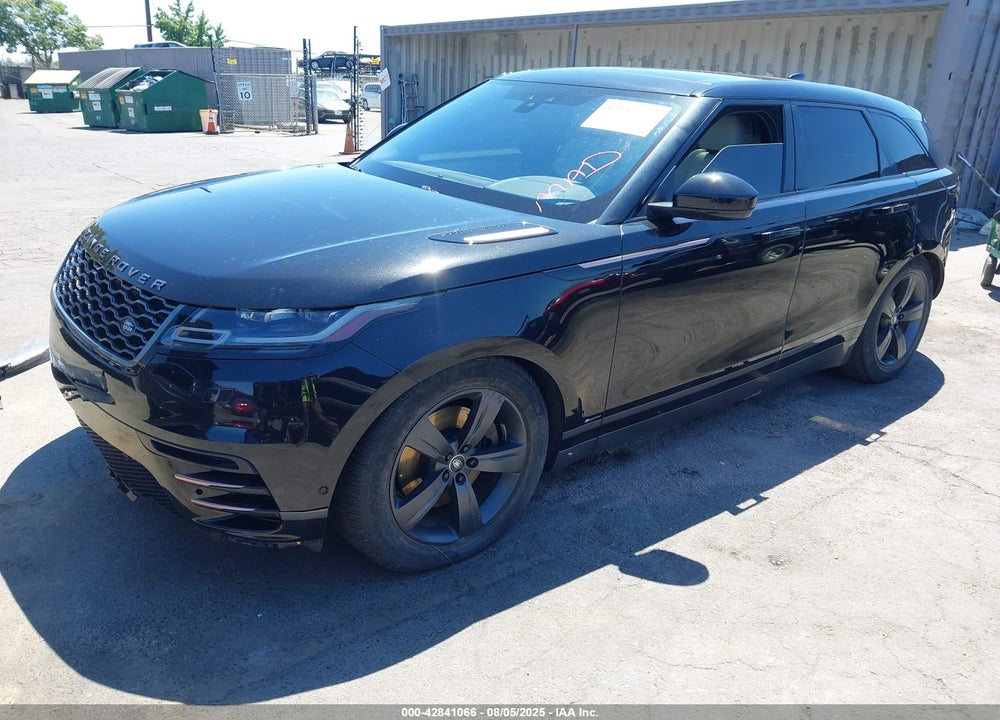 2018 LAND ROVER RANGE ROVER VELAR P380 SE R-DYNAMIC VIN: SALYL2RV5JA729880