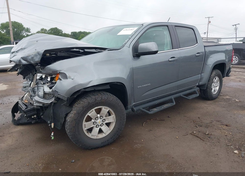 2019 CHEVROLET COLORADO VIN: 1GCGTBEN0K1339912