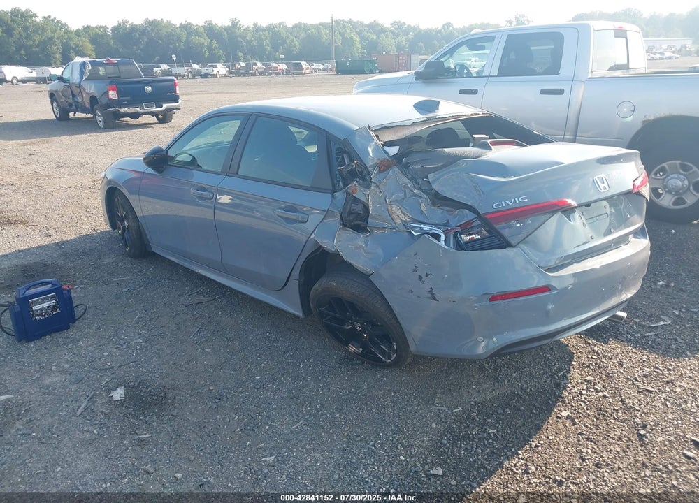 2022 HONDA CIVIC VIN: 2HGFE2F59NH502682