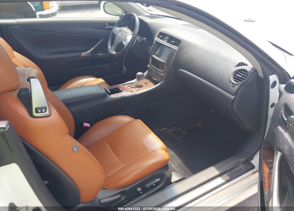 2012 LEXUS IS 350C VIN: JTHFE2C29C2508625