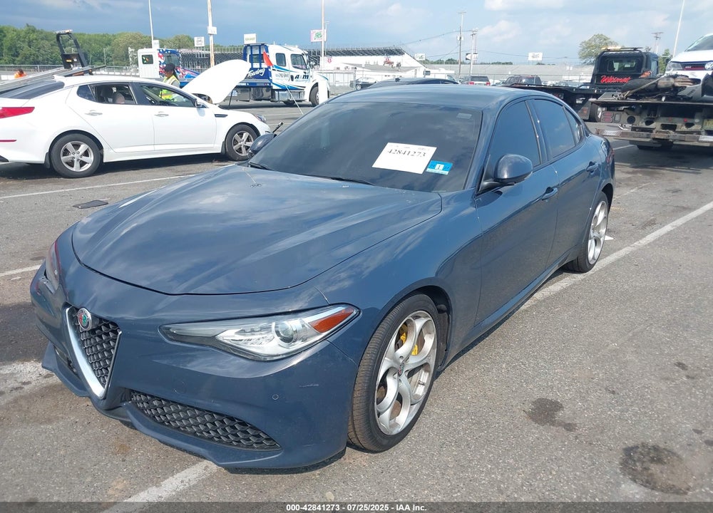 2019 ALFA ROMEO GIULIA TI SPORT AWD VIN: ZARFANBN5K7620999