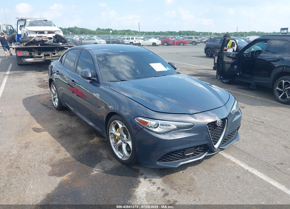2019 ALFA ROMEO GIULIA TI SPORT AWD VIN: ZARFANBN5K7620999