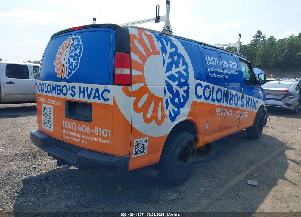2011 CHEVROLET EXPRESS 3500 VIN: 1GCZGTCGXB1160462