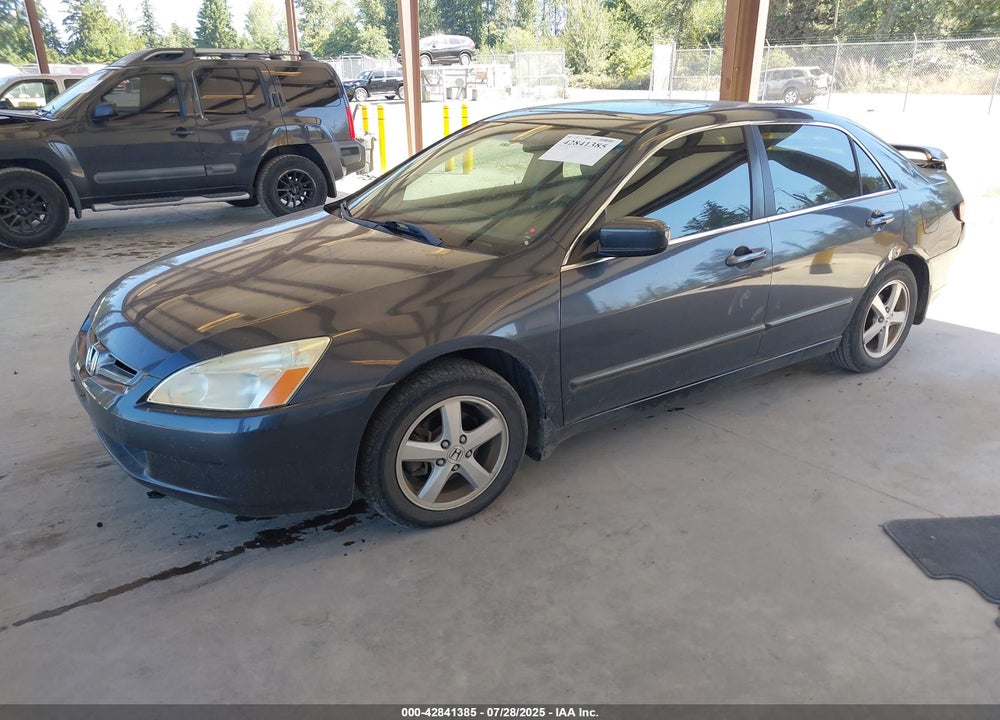 2005 HONDA ACCORD 2.4 EX VIN: 1HGCM567X5A176401
