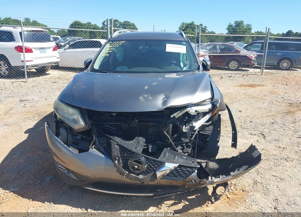 2016 NISSAN ROGUE SL VIN: 5N1AT2MV7GC796229