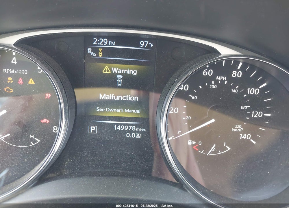 2016 NISSAN ROGUE SL VIN: 5N1AT2MV7GC796229