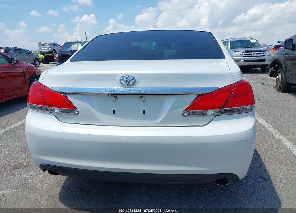 2011 TOYOTA AVALON VIN: 4T1BK3DB9BU377627