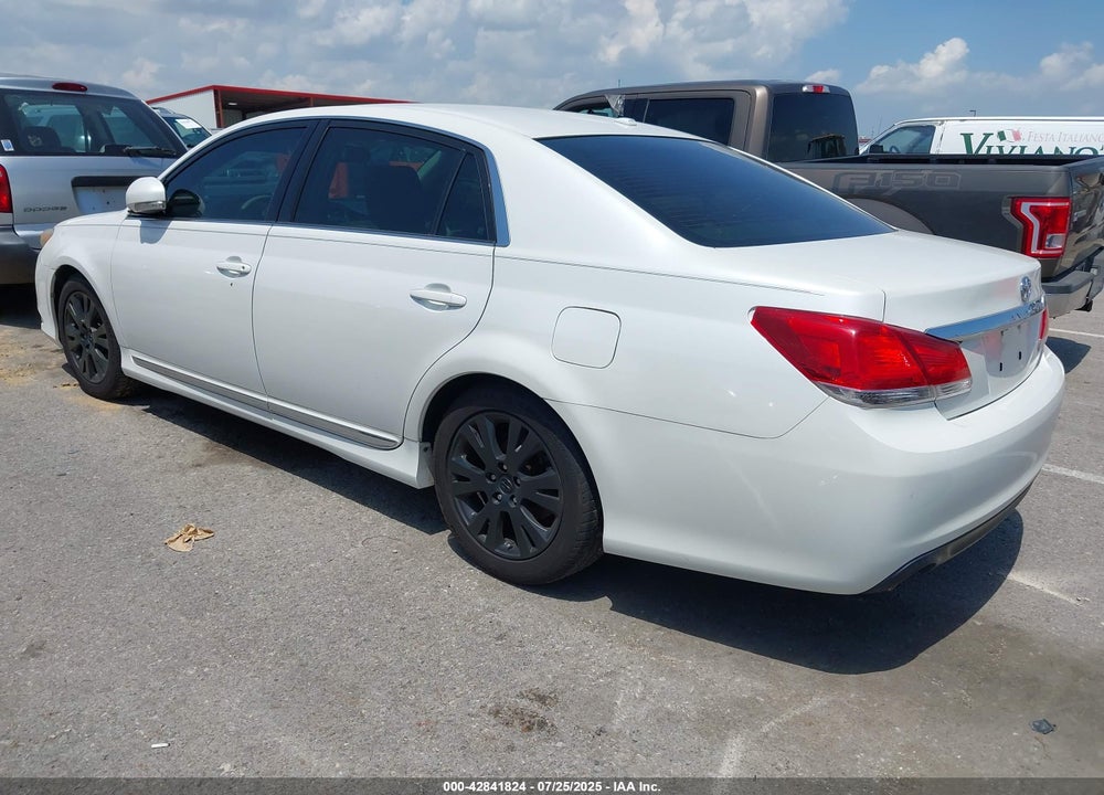 2011 TOYOTA AVALON VIN: 4T1BK3DB9BU377627