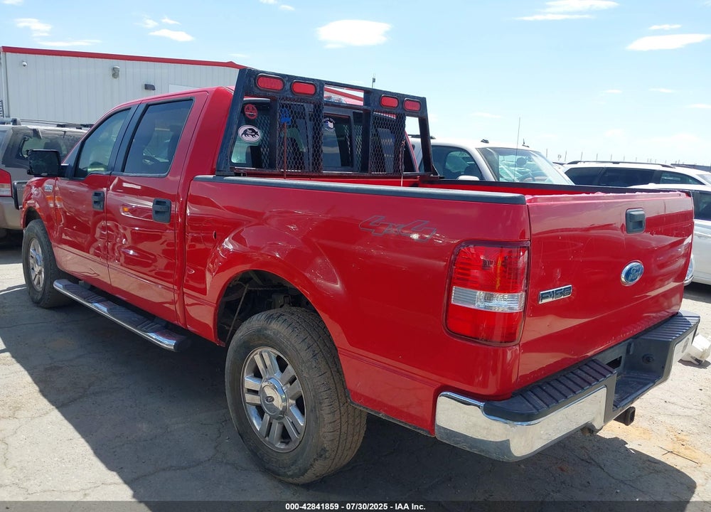 2008 FORD F-150 60TH ANNIVERSARY/XL/XLT VIN: 1FTRW14W78KC53729