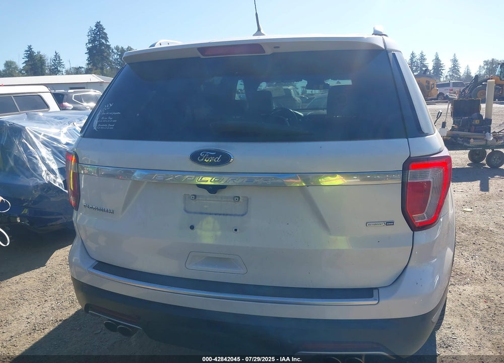 2018 FORD EXPLORER VIN: 1FM5K8HT7JGB57560