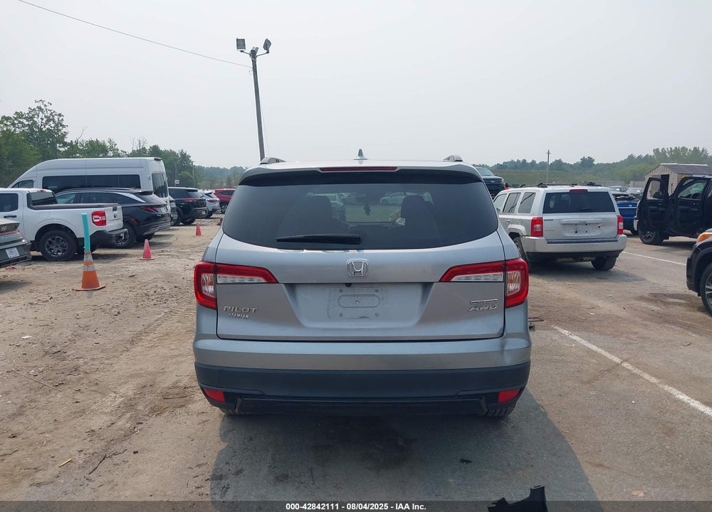 2021 HONDA PILOT VIN: 5FNYF6H25MB016048