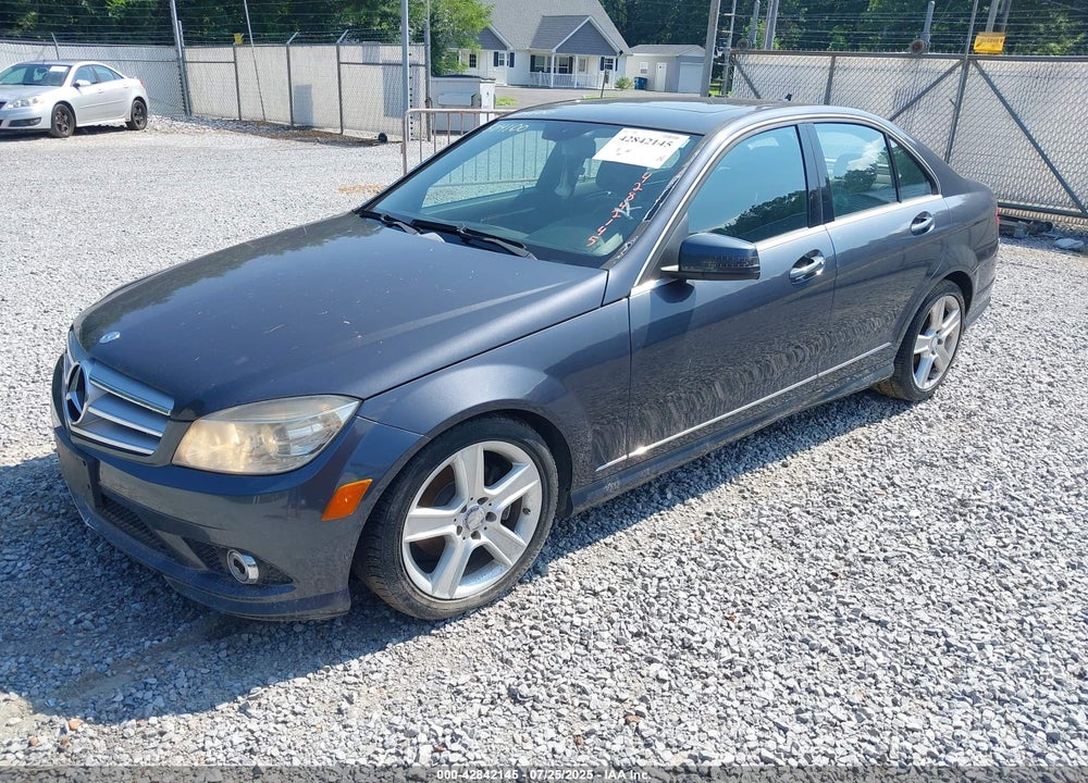 2010 MERCEDES-BENZ C CLASS VIN: WDDGF8BB6AR115845