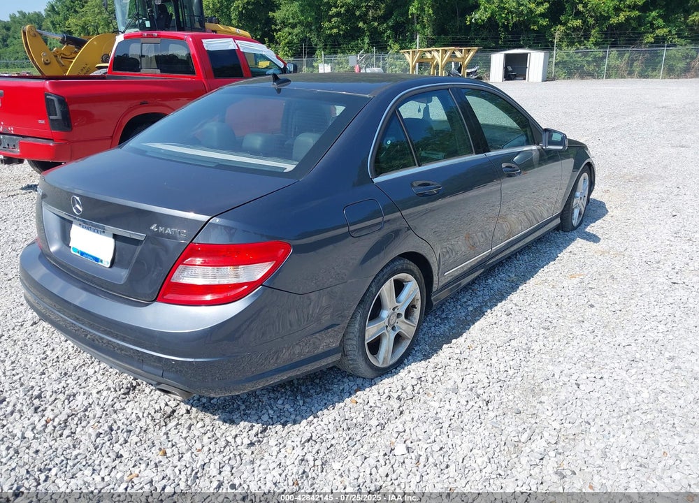 2010 MERCEDES-BENZ C CLASS VIN: WDDGF8BB6AR115845