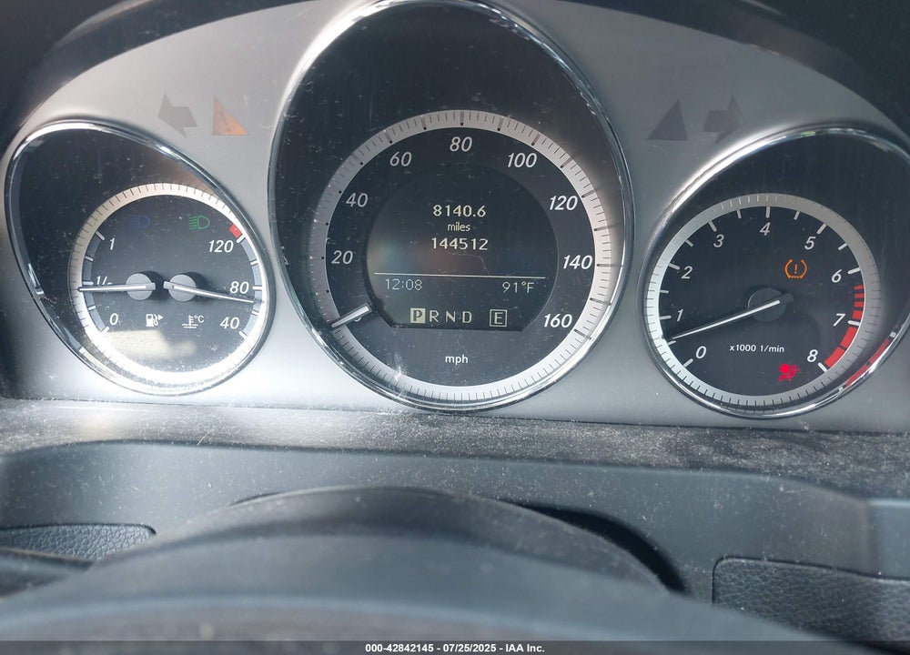 2010 MERCEDES-BENZ C CLASS VIN: WDDGF8BB6AR115845