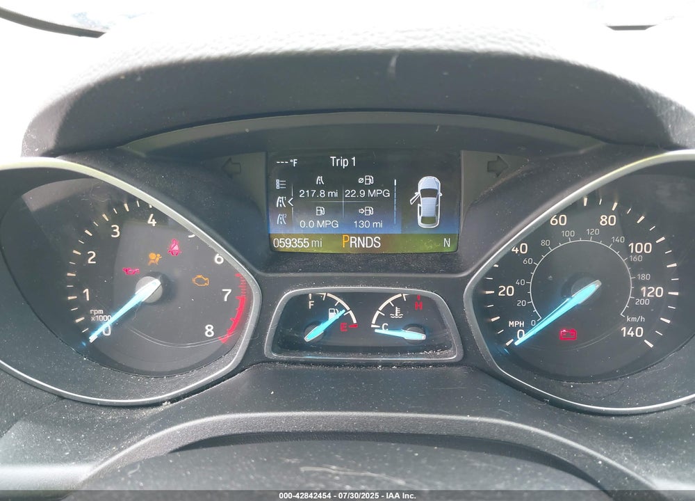 2017 FORD ESCAPE VIN: 1FMCU0F76HUC27375