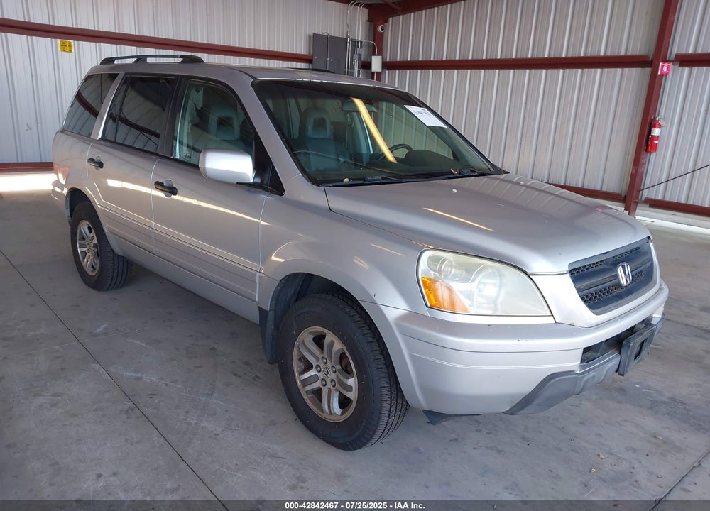 2005 HONDA PILOT EX-L VIN: 5FNYF18695B067009