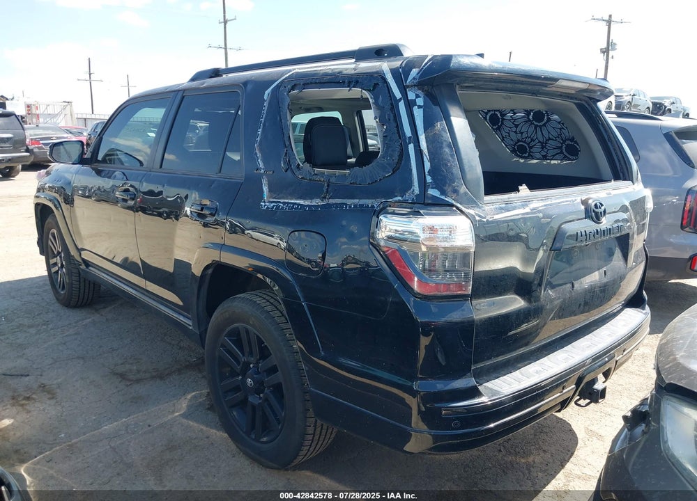 2019 TOYOTA 4RUNNER VIN: JTEBU5JR2K5700076