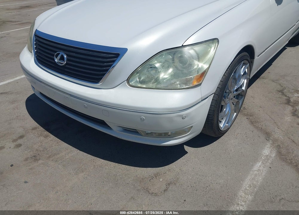 2005 LEXUS LS 430 VIN: JTHBN36F855027494