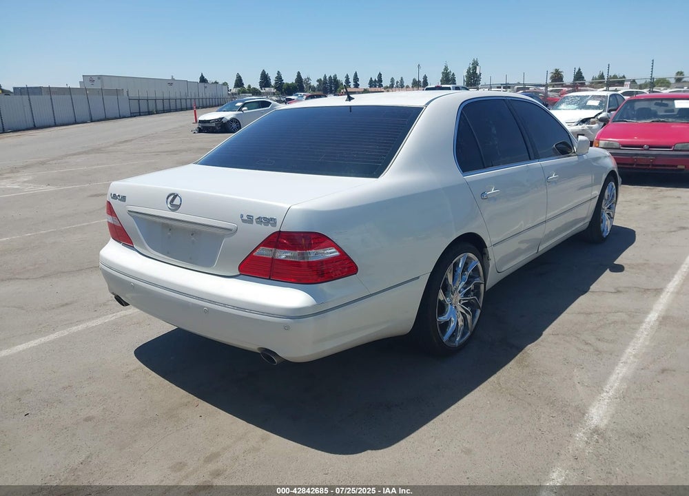 2005 LEXUS LS 430 VIN: JTHBN36F855027494