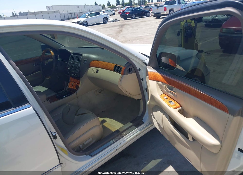 2005 LEXUS LS 430 VIN: JTHBN36F855027494