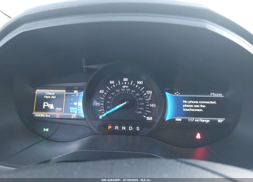 2022 FORD EDGE VIN: 2FMPK4J91NBB05516
