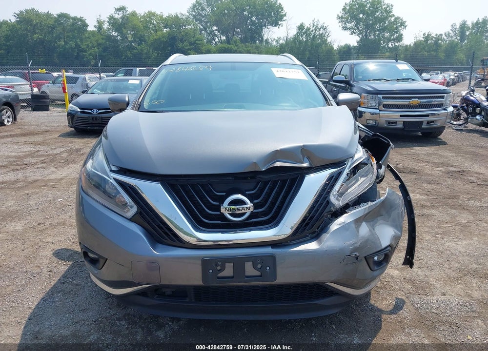 2018 NISSAN MURANO VIN: 5N1AZ2MH2JN179454