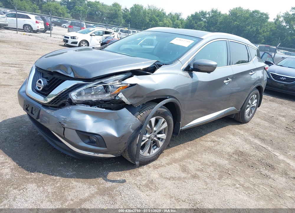 2018 NISSAN MURANO VIN: 5N1AZ2MH2JN179454