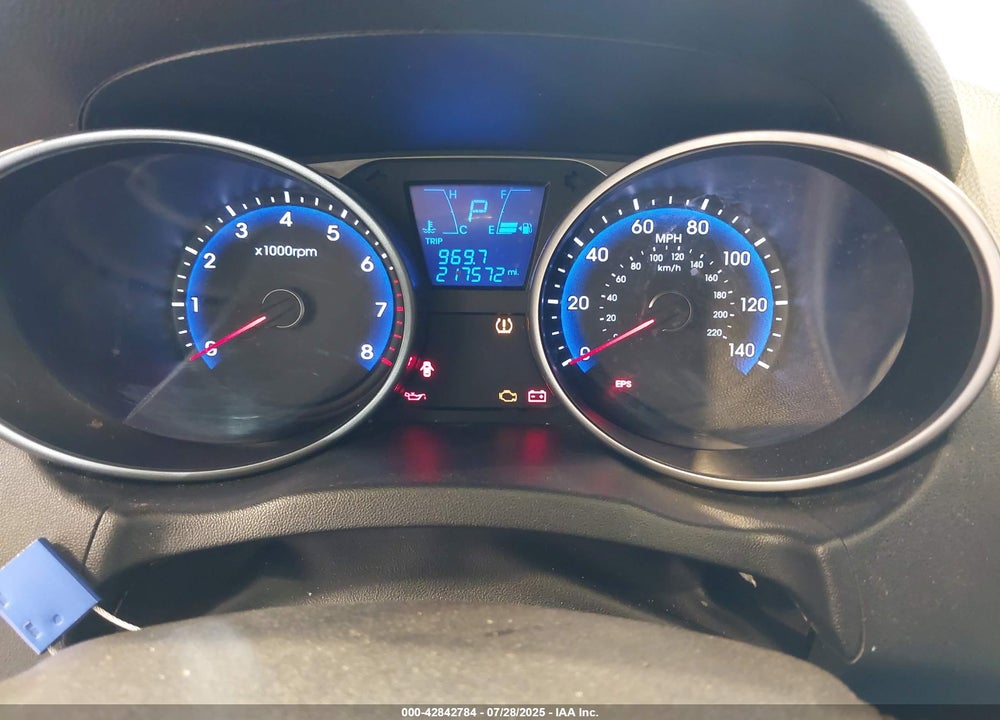 2012 HYUNDAI TUCSON VIN: KM8JU3AC0CU337604