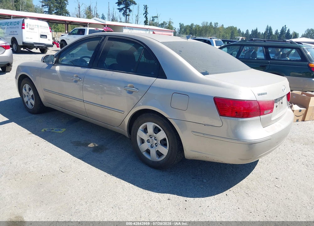 2009 HYUNDAI SONATA VIN: 5NPET46C79H541567