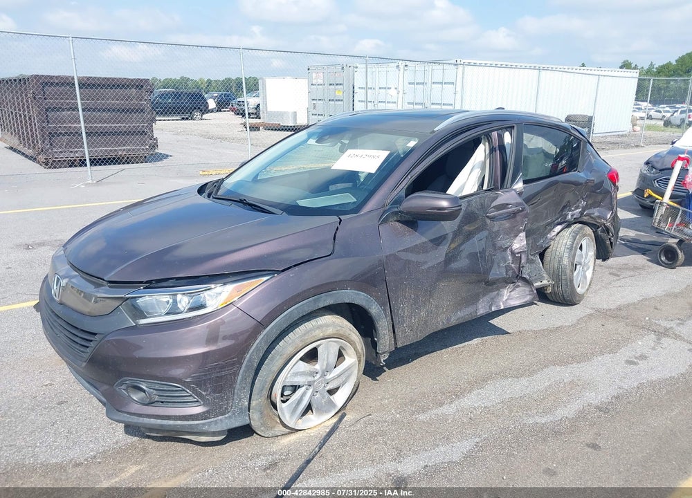 2019 HONDA HR-V EX VIN: 3CZRU5H50KM701964