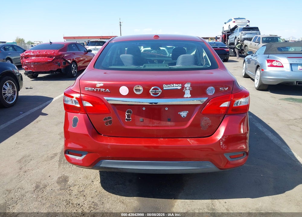 2017 NISSAN SENTRA VIN: 3N1AB7APXHL643086