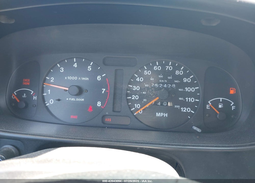 1998 ISUZU RODEO VIN: 4S2CK58W9W4313907