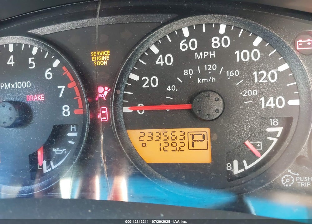 2008 NISSAN FRONTIER VIN: 1N6AD07W38C447822